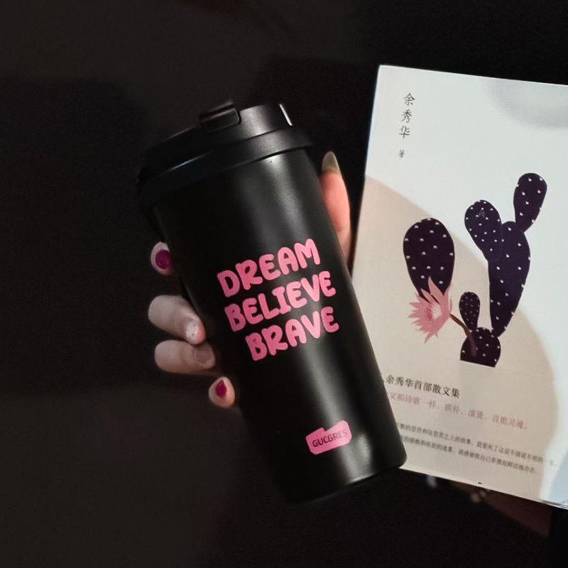 Luxury Snake Design Insulated Tumbler with Straw & Hand Strap