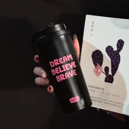 Luxury Snake Design Insulated Tumbler with Straw & Hand Strap